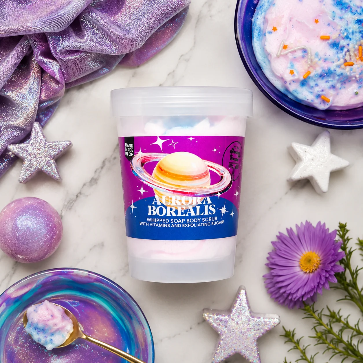 Aurora Borealis Bath Frosting - Image 4
