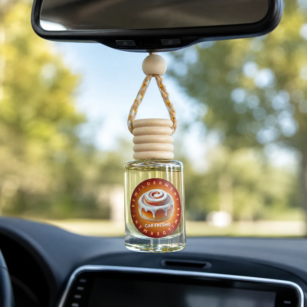 Cinnamon Bun Car Freshie - Image 2
