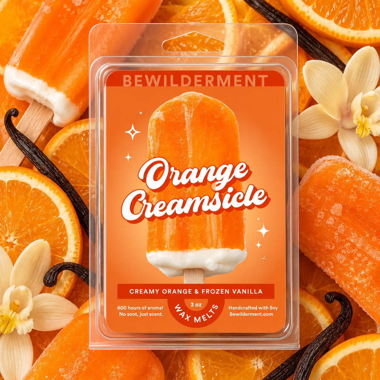 Orange Creamsicle Wax Melts - Image 2