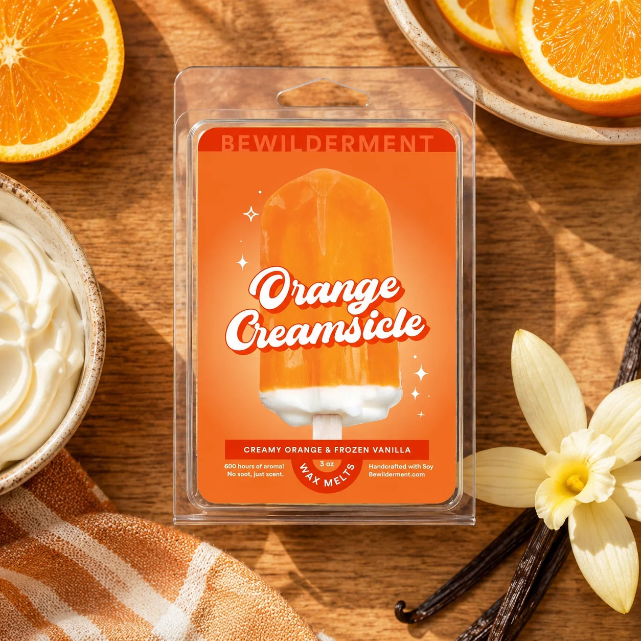 Orange Creamsicle Wax Melts - Image 3