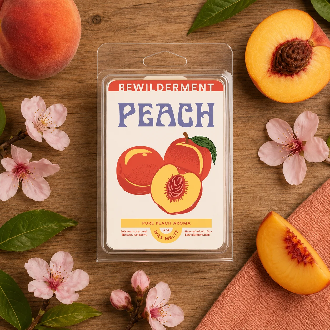 Peach Wax Melts - Image 3