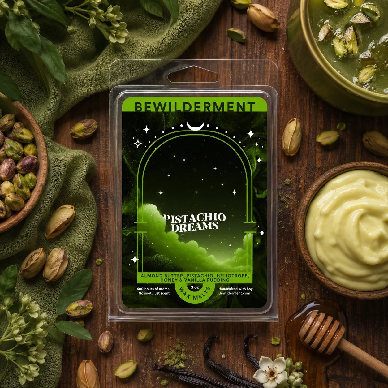 Pistachio Dreams Wax Melts - Image 2
