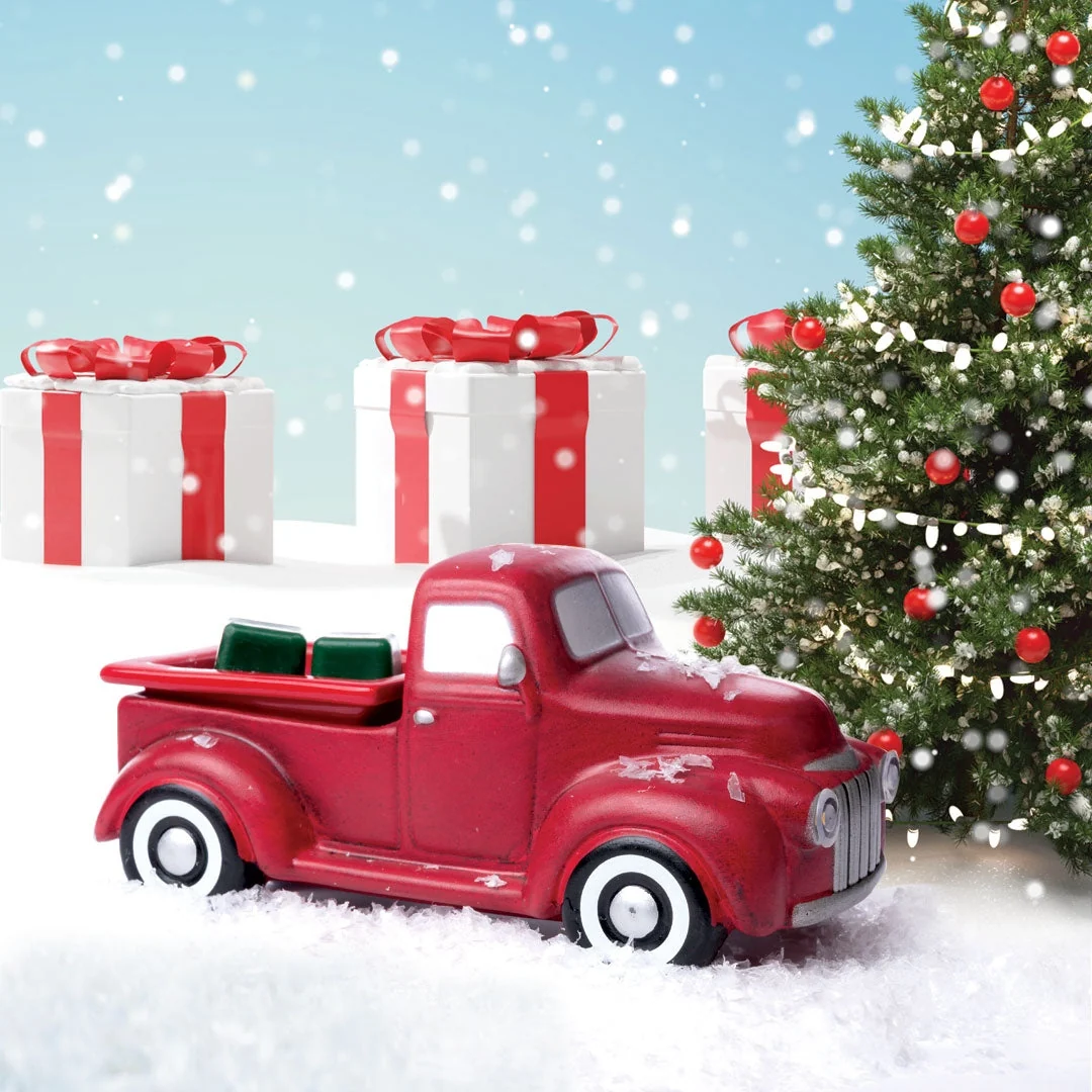 Red Truck Electric Wax Warmer with Bulb - Image 2