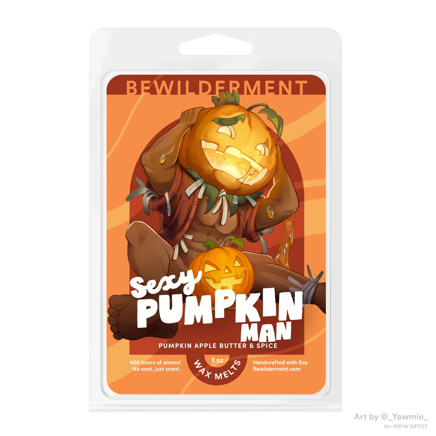 Sexy Pumpkin Man Wax Melts