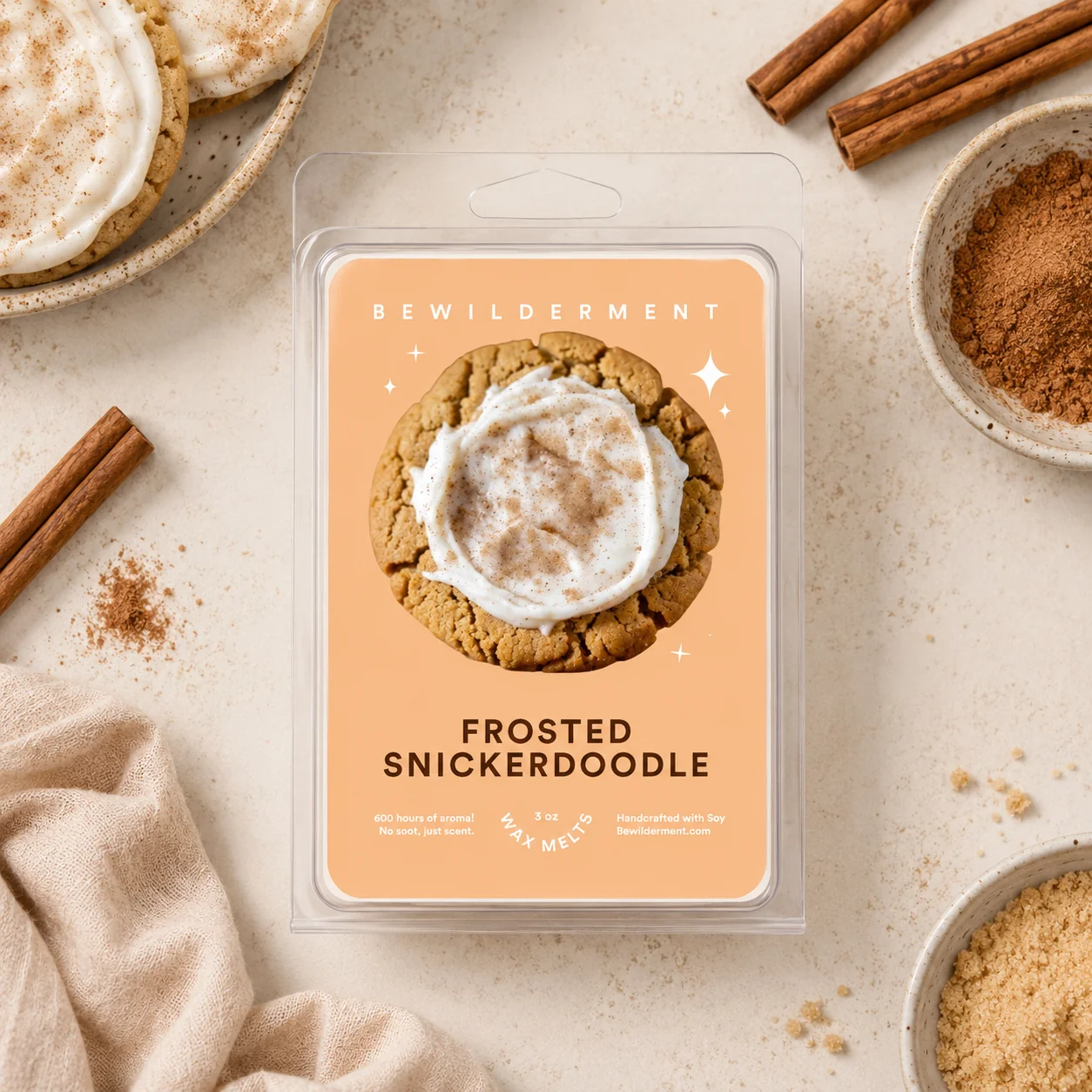 Snickerdoodle Sugar Cookie Wax Melts - Image 2