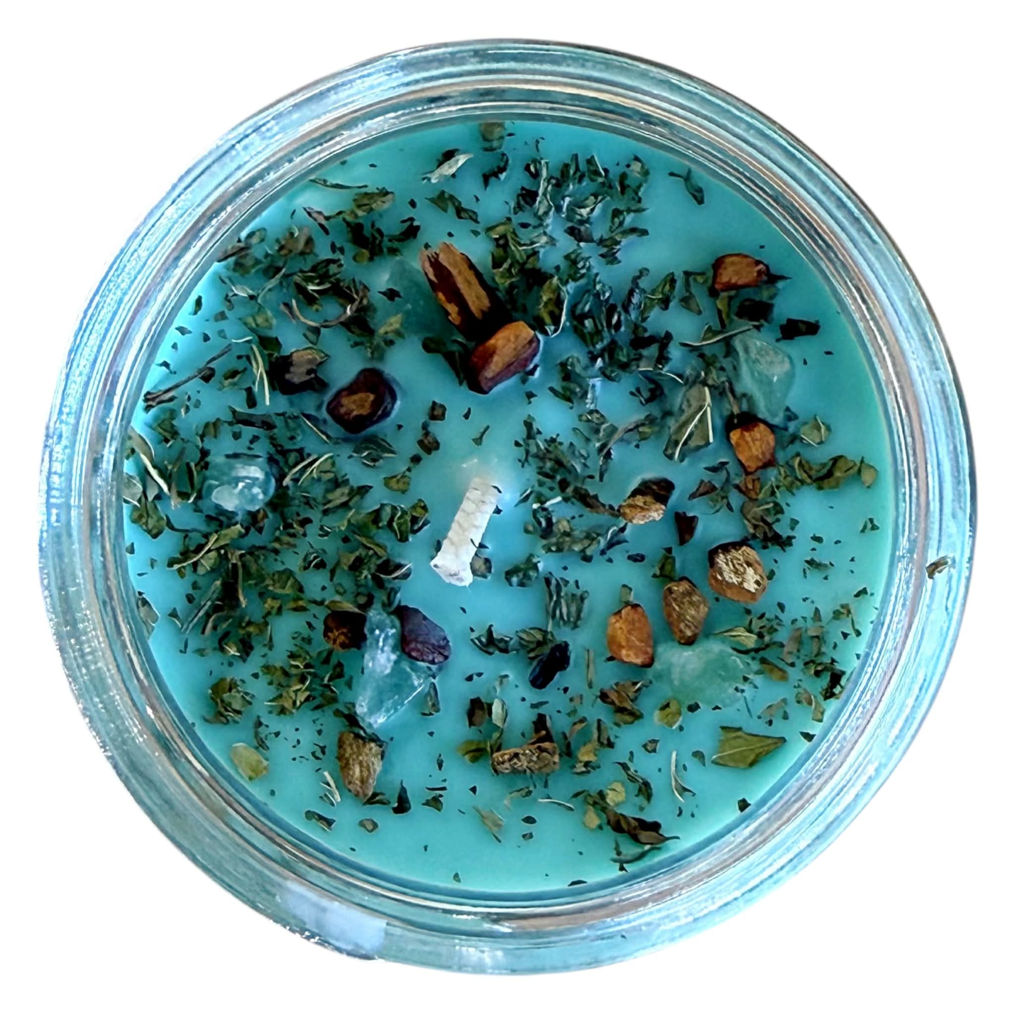 Spell For Prosperity - 8 oz Glass Candle - Image 2