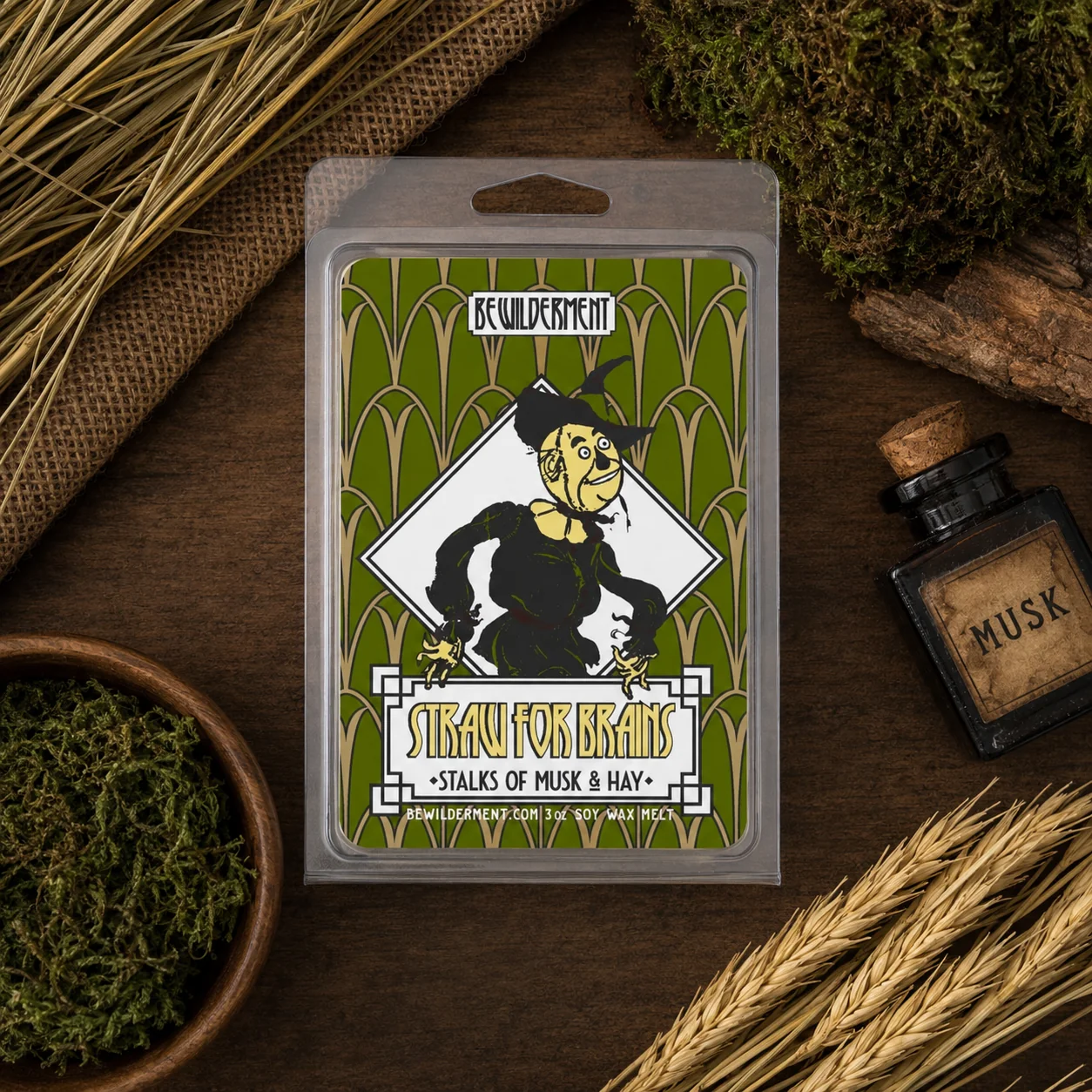 Straw for Brains Wax Melts - Image 2