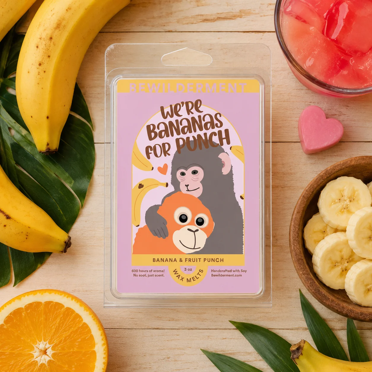 We're Bananas For Punch Wax Melts - Image 2