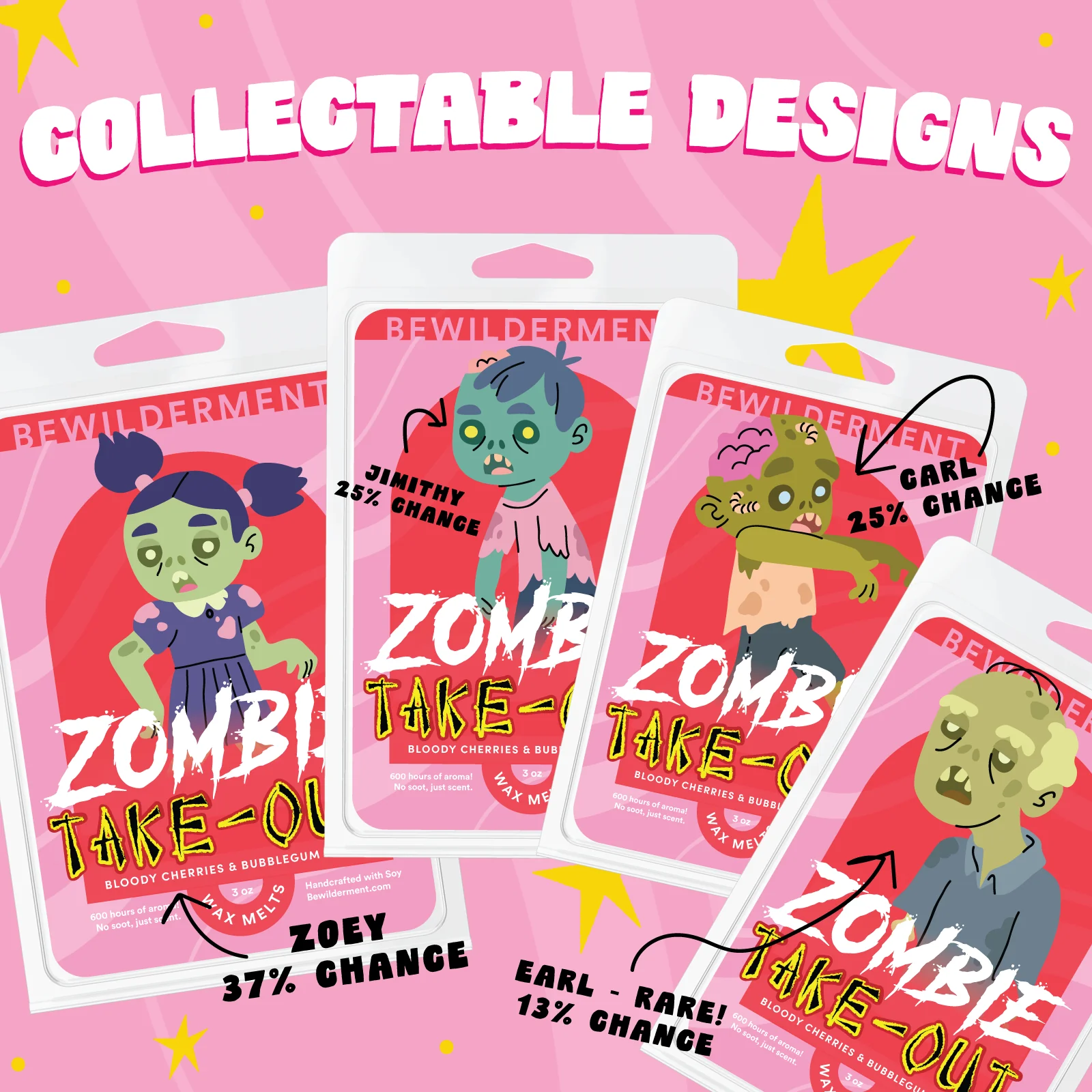 Zombie Take-Out Wax Melts - Image 2